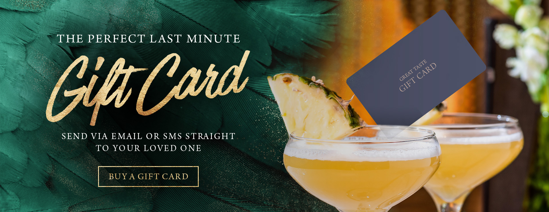 Give the gift of a gift card at The White Horse