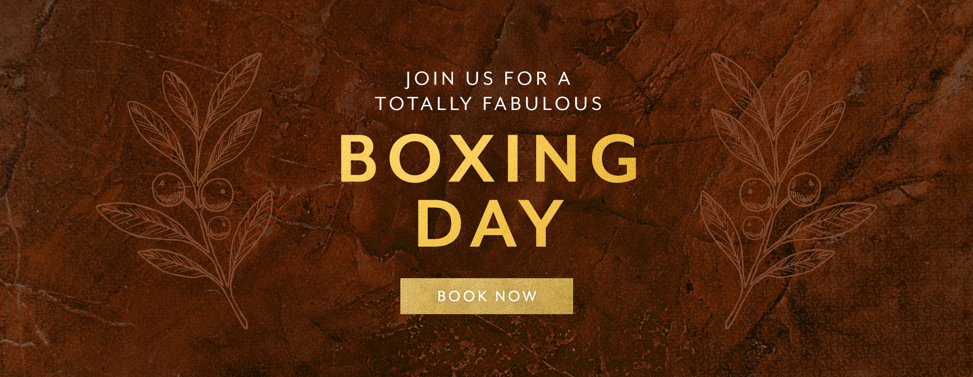 Boxing Day menu at The White Horse