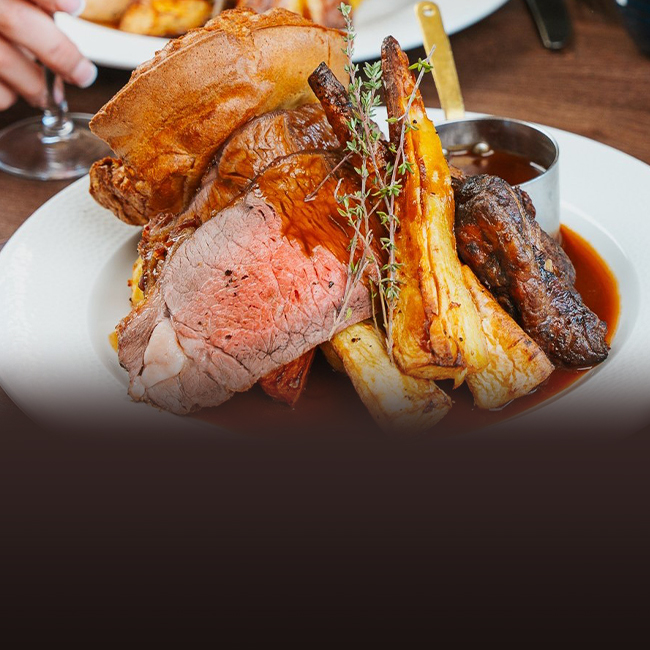 Sunday menu at The White Horse