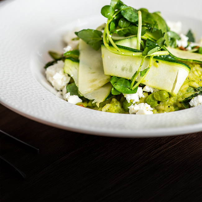 Vegan menu at The White Horse