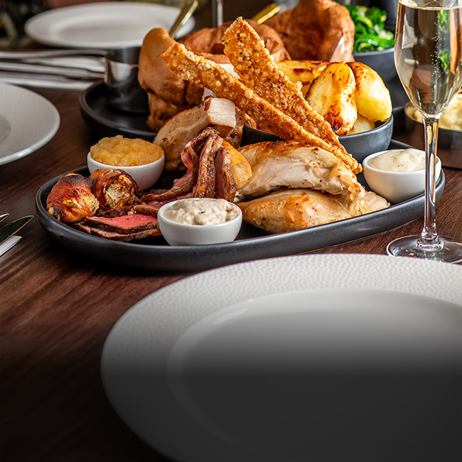 Sunday menu at The White Horse